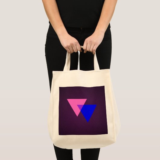 Bisexuality symbol トートバッグ (正面(商品))