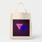 Bisexuality symbol トートバッグ (正面)