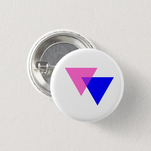 Bisexuality symbol button 缶バッジ (正面&裏面)