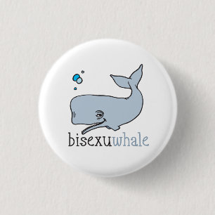 BISEXUWHALE 缶バッジ
