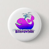 Bisexuwhale 缶バッジ (正面)