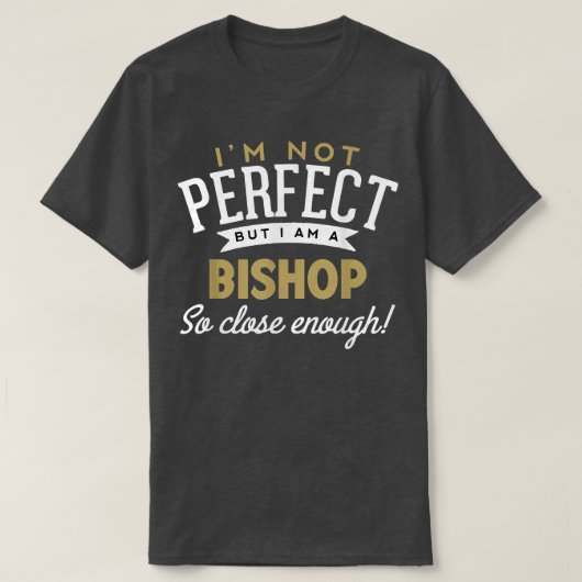 Bishop Bishop Name Tシャツ (デザイン正面)