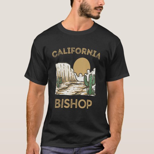 Bishop City California Tシャツ (正面)