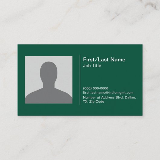 Bishop Ridgeカード 名刺 (正面)