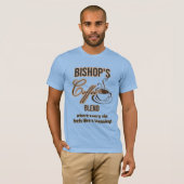 Bishop's Coffee Tシャツ(透明) Tシャツ (正面フル)