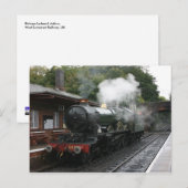 Bishops Lydeard駅、West Somerset Railway、英国 ポストカード (正面/裏面)