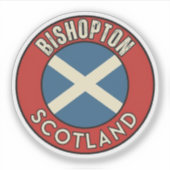 Bishopton, Scotland シール (正面)