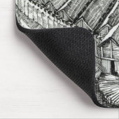 Biskupinの鉄器時代の村の復元 マウスパッド (コーナー)