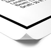 Bismarck – 戦艦の青写真プランBD ポスター (角)