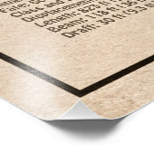 Bismarck – 戦艦の青写真プランSD フォトプリント (角)