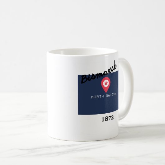 Bismarck coffee mug  コーヒーマグカップ (正面右)