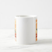 Bismarck German Battleship - Vintage Naval Poster コーヒーマグカップ (中央)