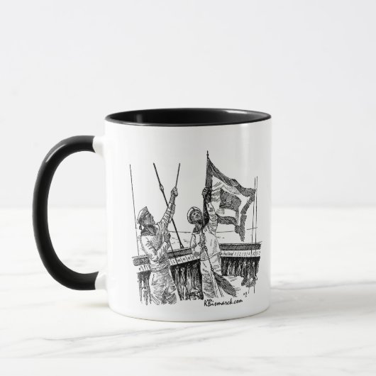 Bismarck Sailors Mug マグカップ (左)