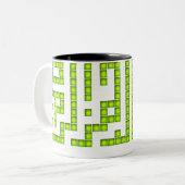 Bismillahはマグを曇らしました ツートーンマグカップ (正面左)