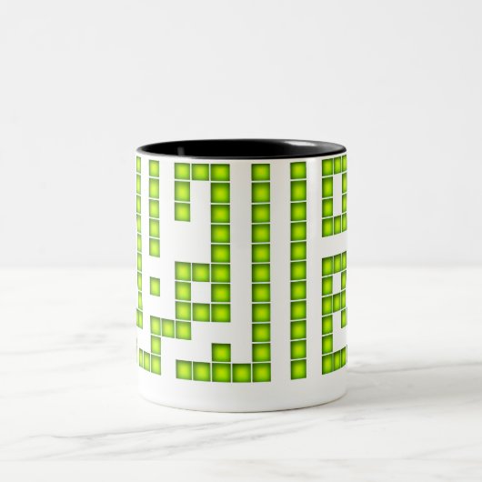 Bismillahはマグを曇らしました ツートーンマグカップ (中央)