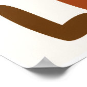 Bismillah Poster – Islamic Wall Art, Minimalist Ar ポスター (角)