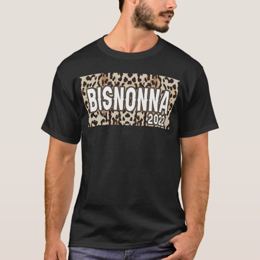 Bisnonna 2022 Announcement Italian Great Grandma L Tシャツ (正面)