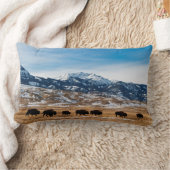 Bisonの移行 ランバークッション (ブランケット)