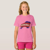 BISONガールズラッフルTシャツのEDDIEを入手 Tシャツ (正面フル)