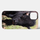 BisonクローズアップiPhoneケース Case-Mate iPhoneケース (裏面 (横))