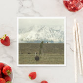 Bison at Grand Teton国立公園写真 スタンダードランチョンナプキン (インサイチュ)