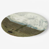 Bison at Grand Teton国立公園写真 ペーパープレート (アングル)