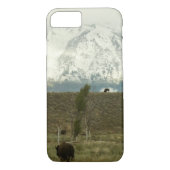 Bison at Grand Teton国立公園写真 Case-Mate iPhoneケース (裏面)