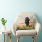 Bison At The Water クッション (椅子)