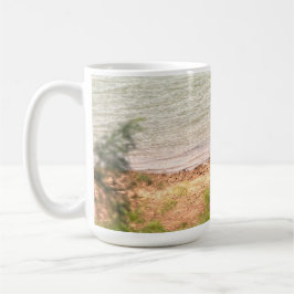 Bison At The Water コーヒーマグカップ