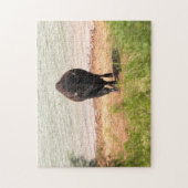 Bison At The Water ジグソーパズル (縦)