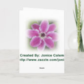 Bison Buffalo Animal We Are Moving Card 案内状 (裏面)