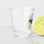 Bison / Buffalo at Grand Teton National Park in WY ショットグラス (左)