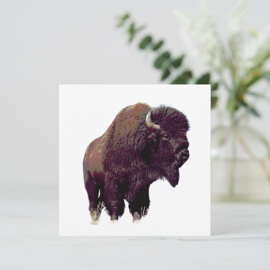Bison Buffalo Card (スタンド正面)