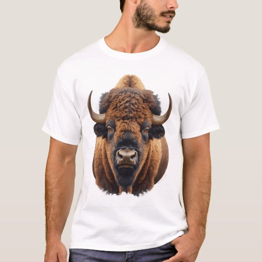 Bison / Buffalo Tシャツ (正面)