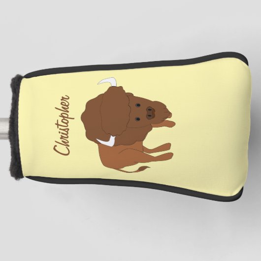 Bison Design ゴルフヘッドカバー (正面)