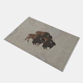 Bison Doormat ドアマット (アングル)