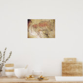 Bison from the Caves at Altamira, c.15000 BC ポスター (キッチン)