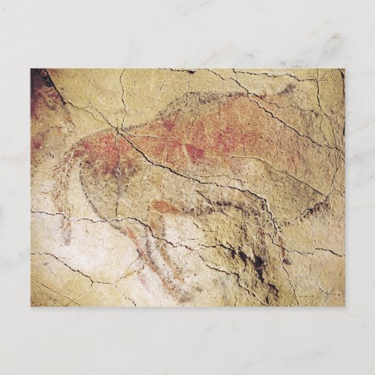 Bison from the Caves at Altamira, c.15000 BC ポストカード (正面)