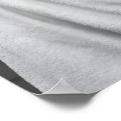 Bison in Bathrobe Art Print, Funny Bathroom ポスター (角)