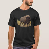 Bison USA Buffalo  Idea For National Bison Day Tシャツ (正面)