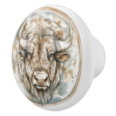 Bison Wild Tameとタイムレスコレクション セラミックノブ (右)