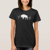Bison  Wisent Forest Animals Forest Animals ECG Li Tシャツ (正面)