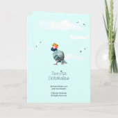 Bisous de Paris Kisses from Paris French Language カード (裏面)