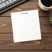 Bisque To Do List Minimalist Teacher Organizer ノートパッド