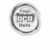 Bissロゴお洒落プロフェッショナルブランド水ボトル シール (正面)