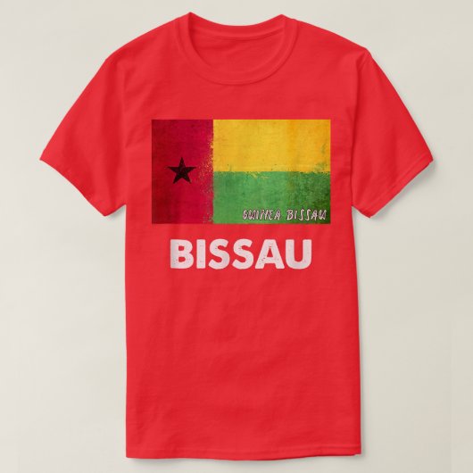 Bissau GuineaBissau  Tシャツ (デザイン正面)