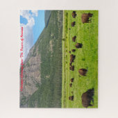 Bisson Montana.クリスマスグリーティング ジグソーパズル (縦)