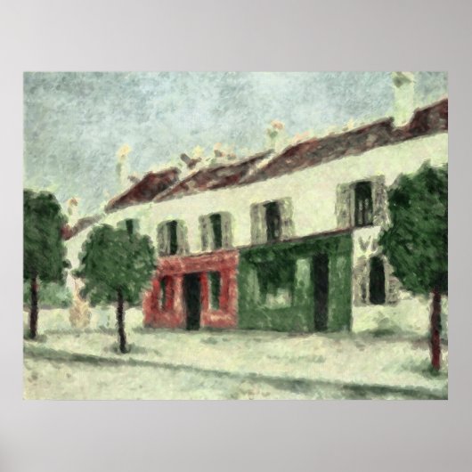 Bistrot dans la banlieue ポスター (正面)