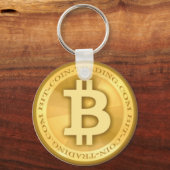 Bit-coin-trading.comキーチェーン キーホルダー (正面)