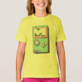 Bit GameBoy Built from Bricks Tシャツ (正面)